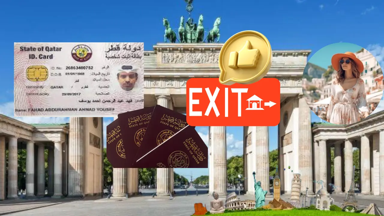 QATAR ID EXIT PERMIT STATUS 1