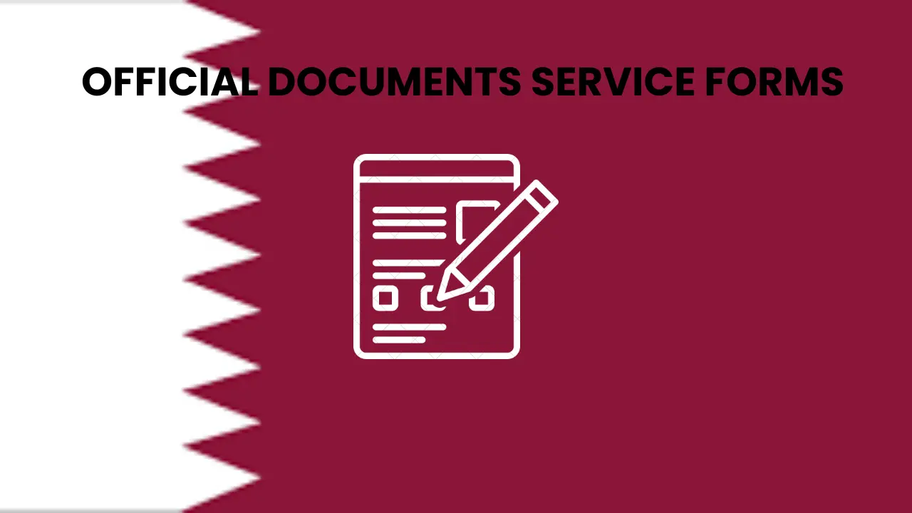 Download the Official Documents Service Forms Online.