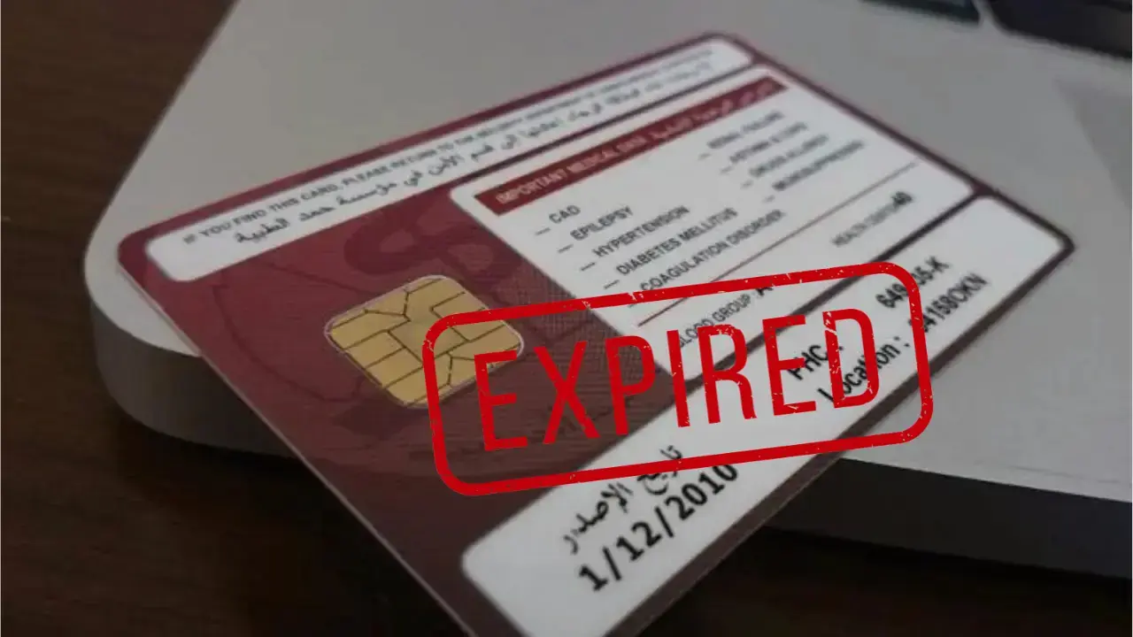 QATAR HEALTH CARD EXPIRY